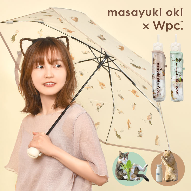 楽天市場】折りたたみ傘 レディース wpc ねこ 猫 雨傘 折り畳み 傘