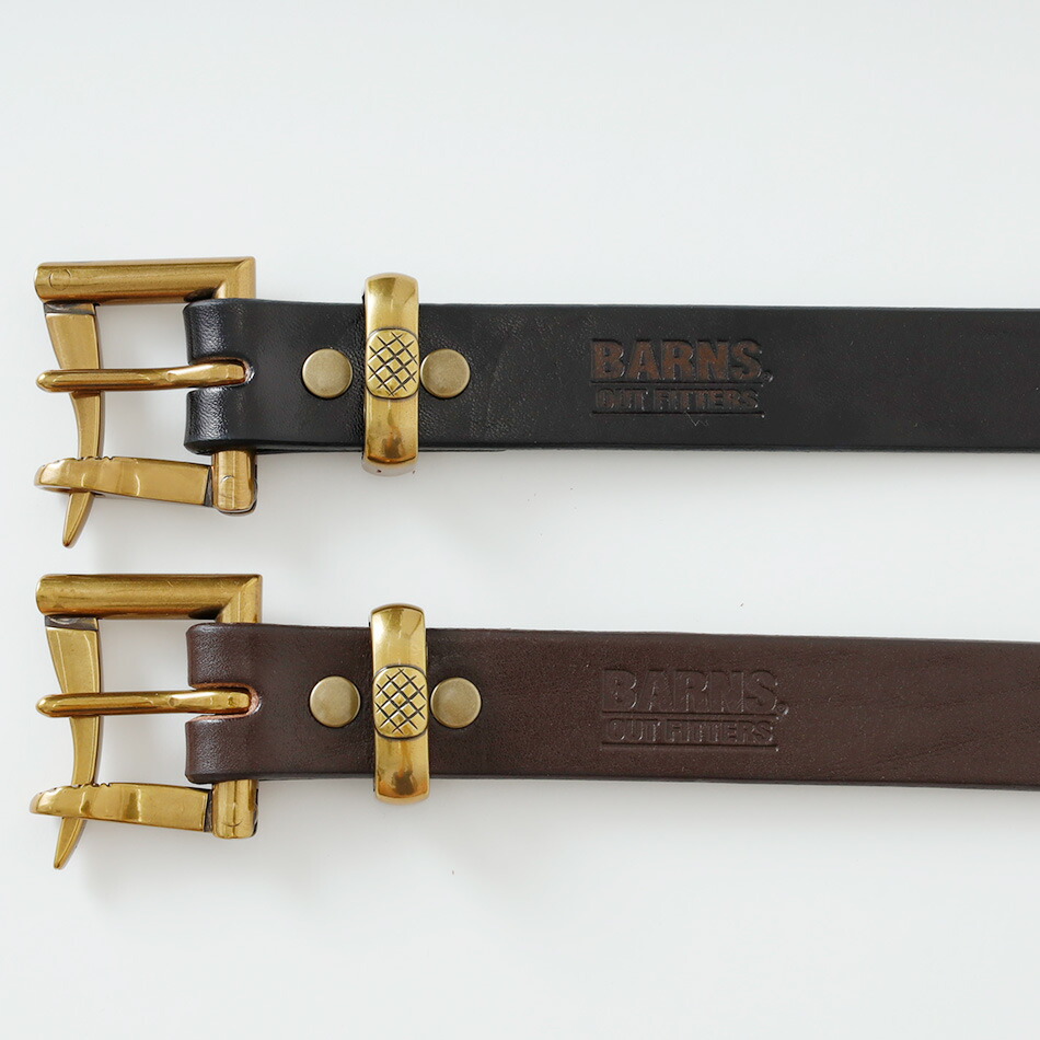 楽天市場】BARNS バーンズ 栃木レザー ファイヤーマンベルト le-4024