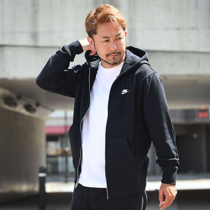 楽天市場】nike ジップ パーカー グレー（メンズファッション）の通販