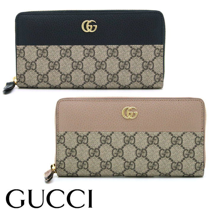 楽天市場】グッチ 財布 GUCCI ラウンドファスナー長財布