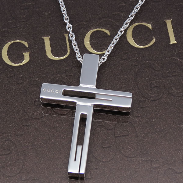 楽天市場】グッチ ネックレス GUCCI ペンダント シルバー アクセサリー