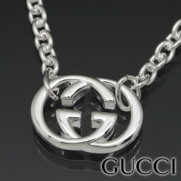 楽天市場】グッチ ネックレス GUCCI ペンダント シルバー アクセサリー