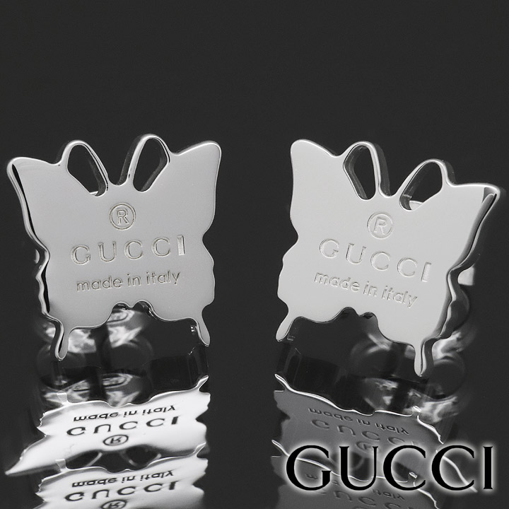 楽天市場】グッチ ピアス GUCCI スタッズピアス シルバー アクセサリー