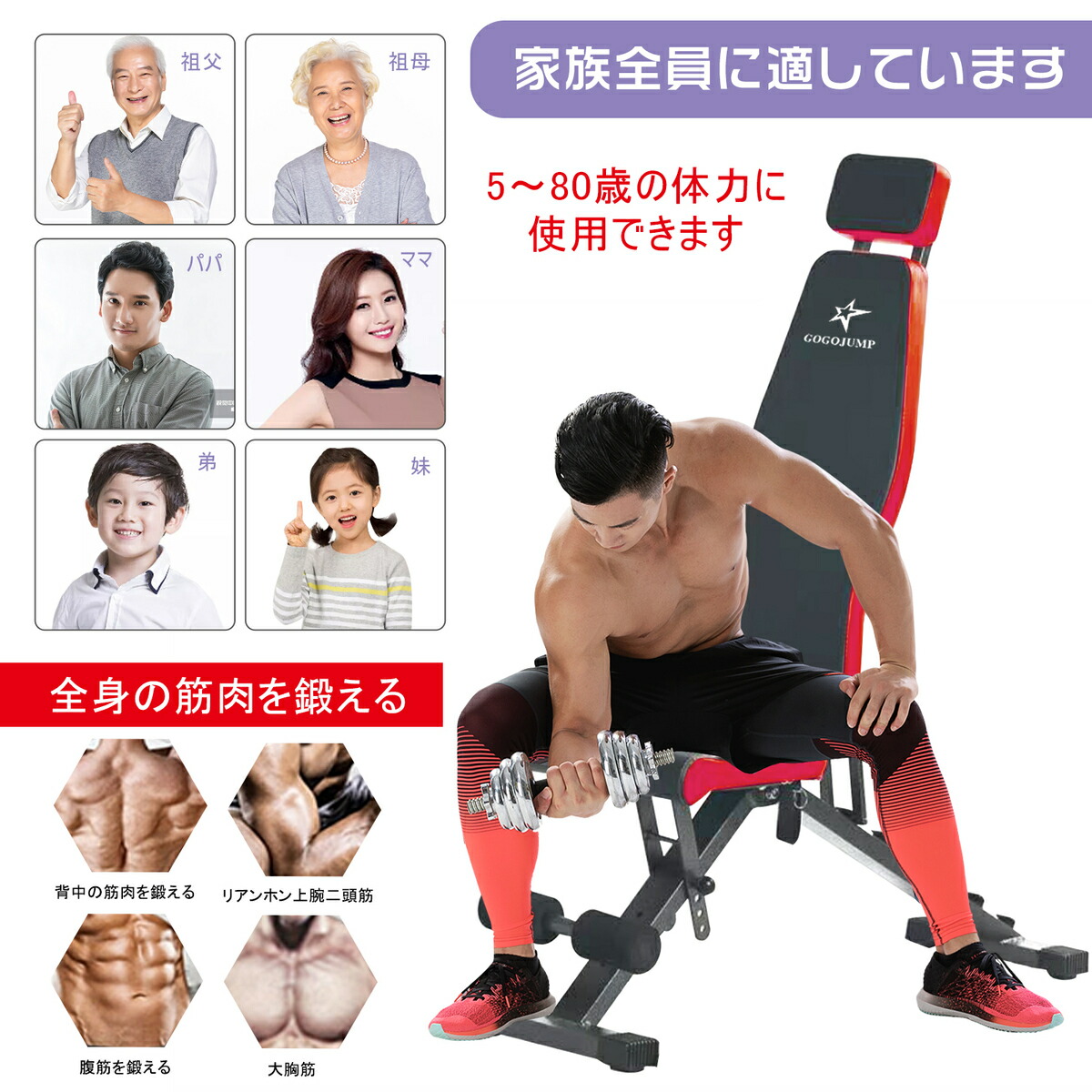 楽天市場】☆期間限定1000円クーポンあり☆レーニングベンチ フラット