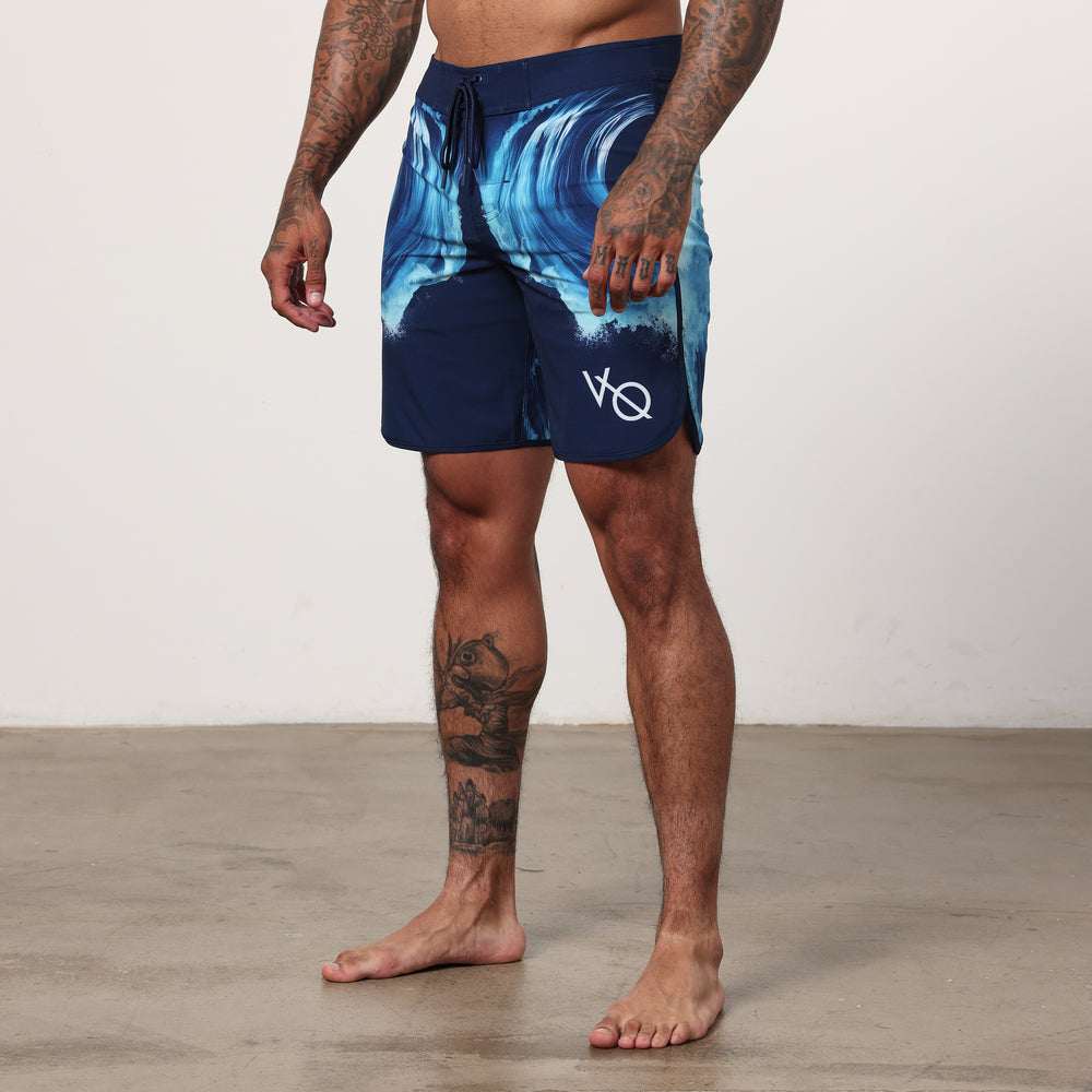 楽天市場】ヴァンキッシュ サーフパンツ VANQUISH FITNES VQ Blue