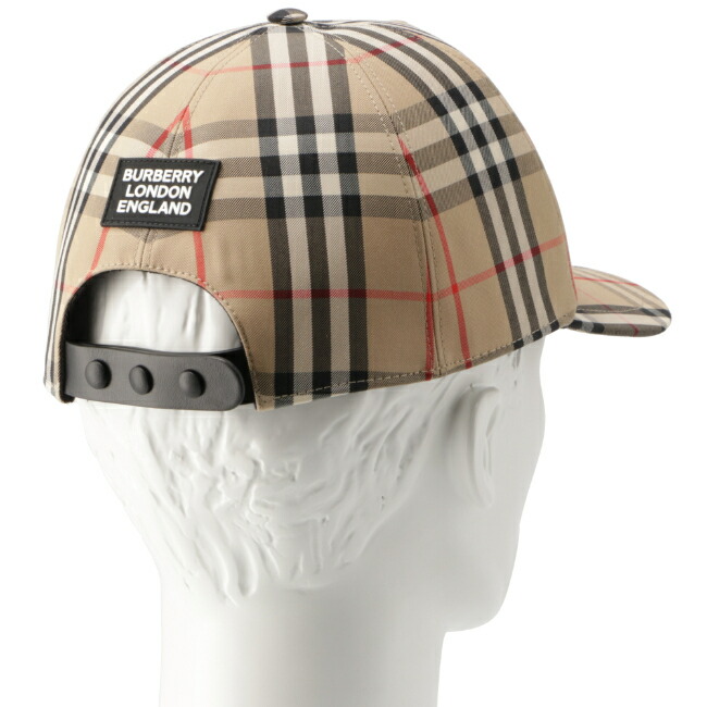 楽天市場】バーバリー/BURBERRY 帽子 メンズ キャップ ARCHIVE BEIGE