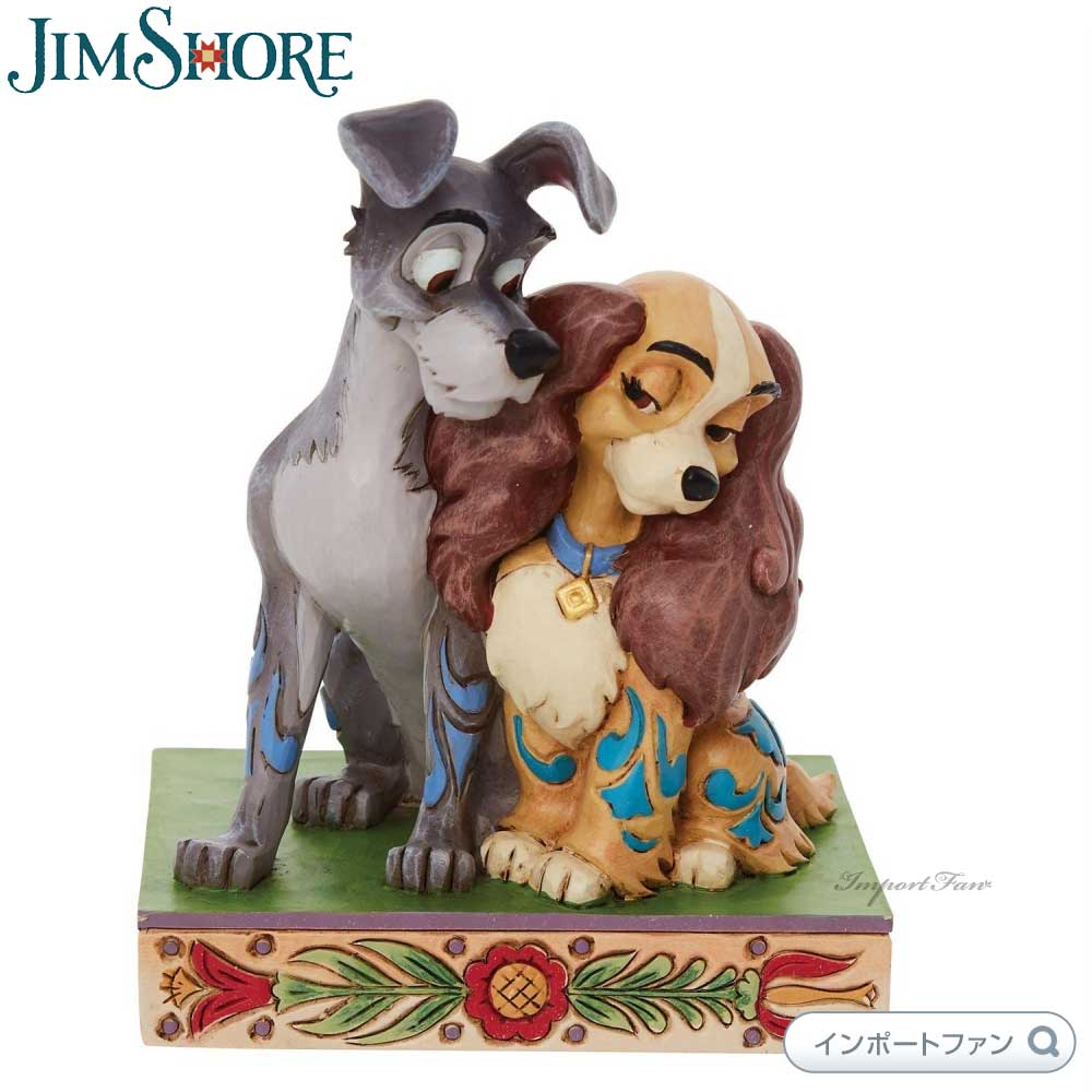 楽天市場】ジムショア レディ＆トランプ ラブ わんわん物語 ディズニー