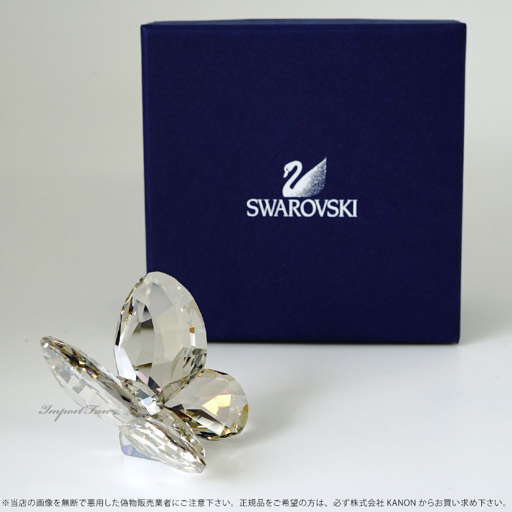 楽天市場】スワロフスキー Swarovski バタフライ シルバーシェイド 蝶