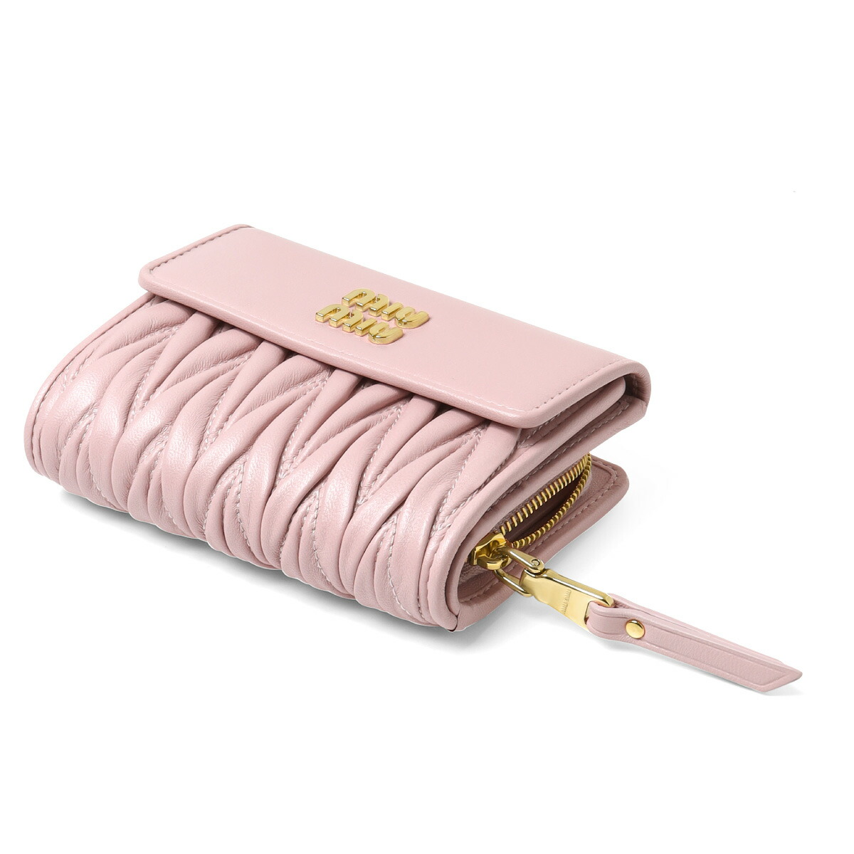 楽天市場】ミュウ ミュウ MIU MIU 二つ折り財布 レディース 5ML002