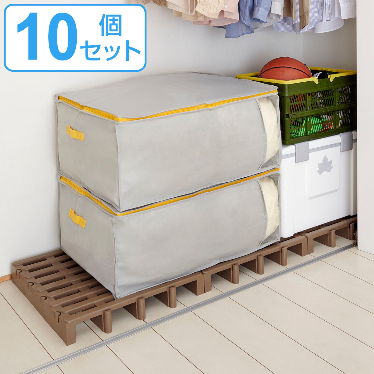 楽天市場】すのこ ジョイントパレット 10台セット プラスチック製