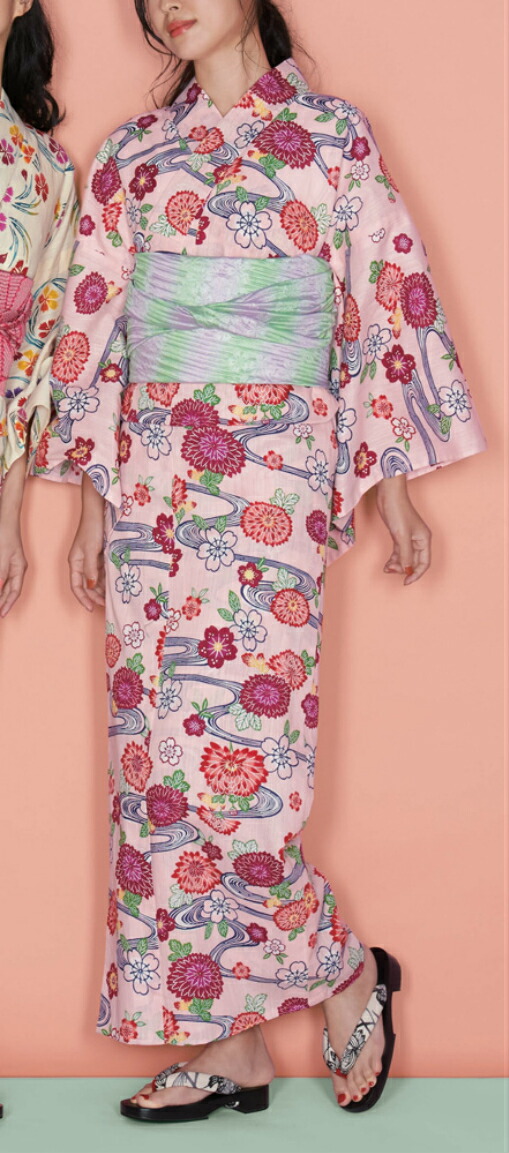 楽天市場】[送料無料]浴衣(ゆかたyukata) 源氏物語浴衣(ゆかた) 紅型調