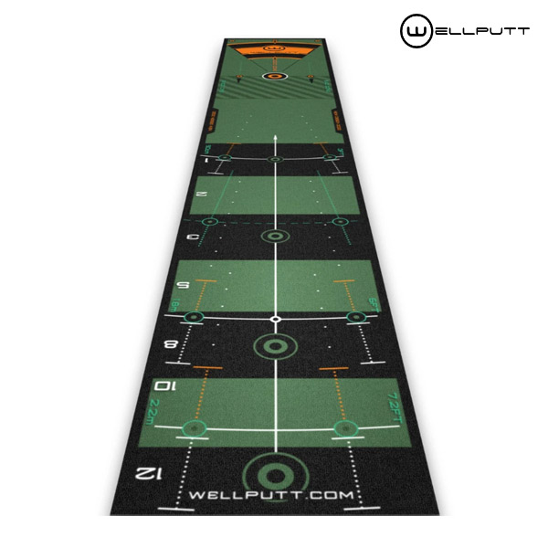 楽天市場】【23年継続モデル】ウェルパット wellputt パターマット 3m