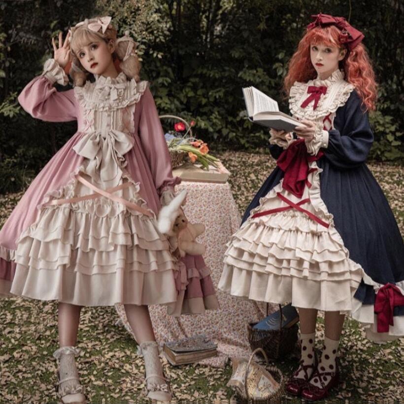 楽天市場】ロリータドレス ワンピース お姫様 ドレス ゴスロリ
