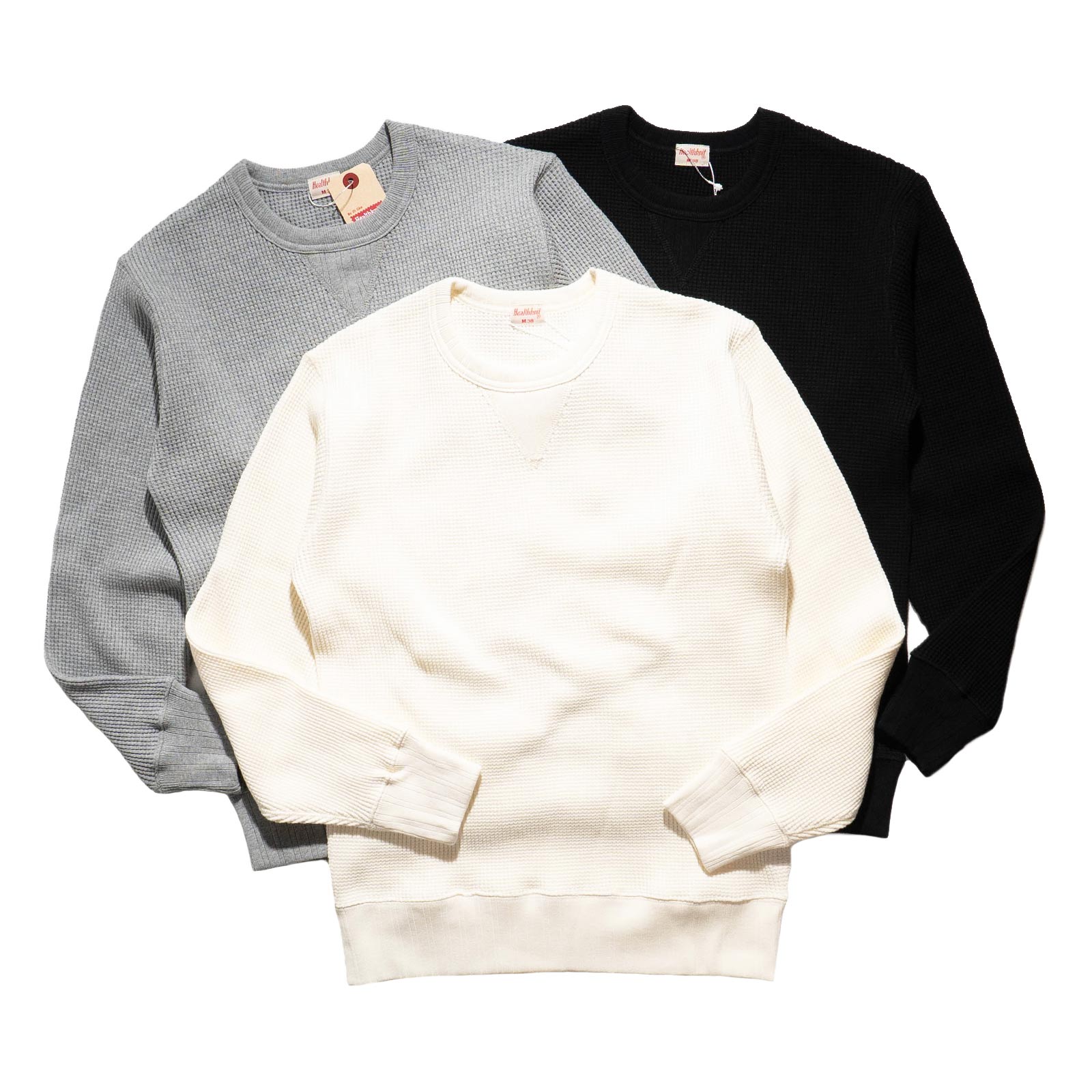 楽天市場】ヘルスニット Healthknit 993 スーパーヘビーワッフル 長袖T