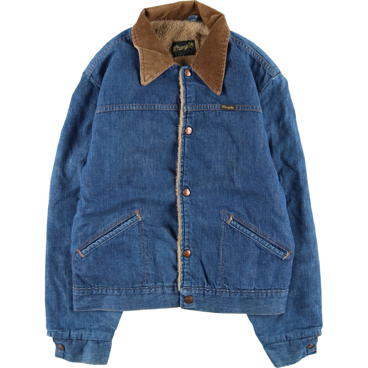 楽天市場】古着 70'S ラングラー Wrangler ハンドペイント ランチ
