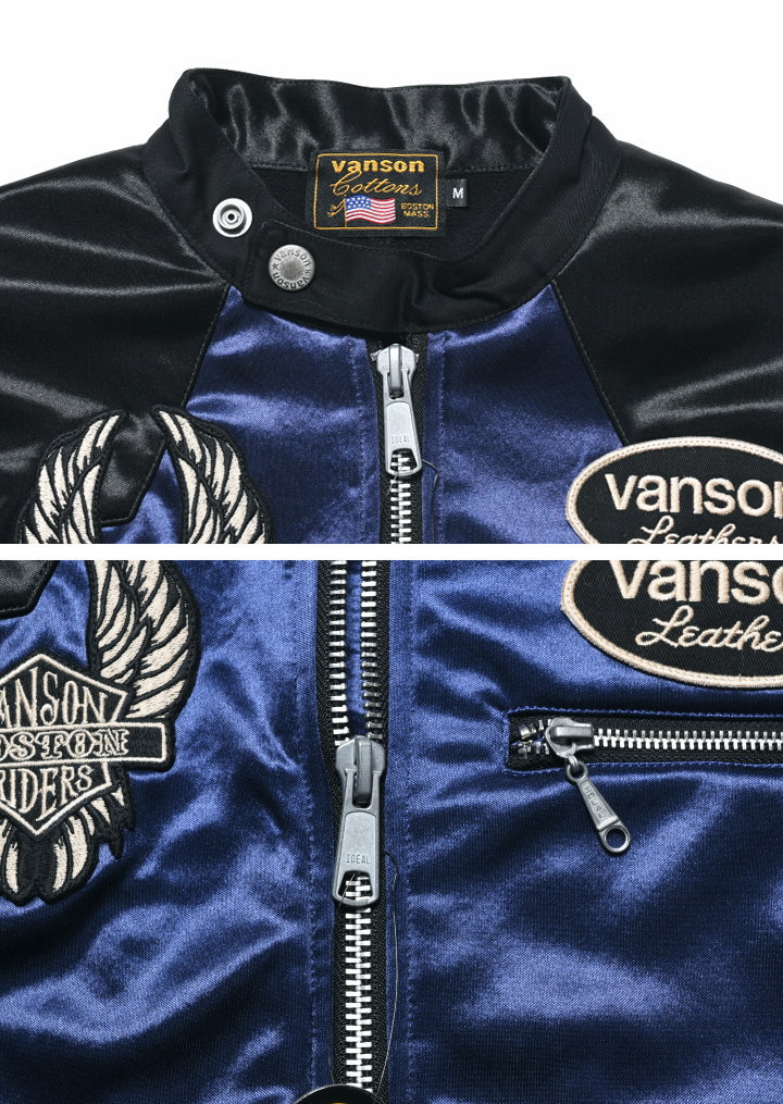 楽天市場】【当店別注】バンソン VANSON ライダース フライング