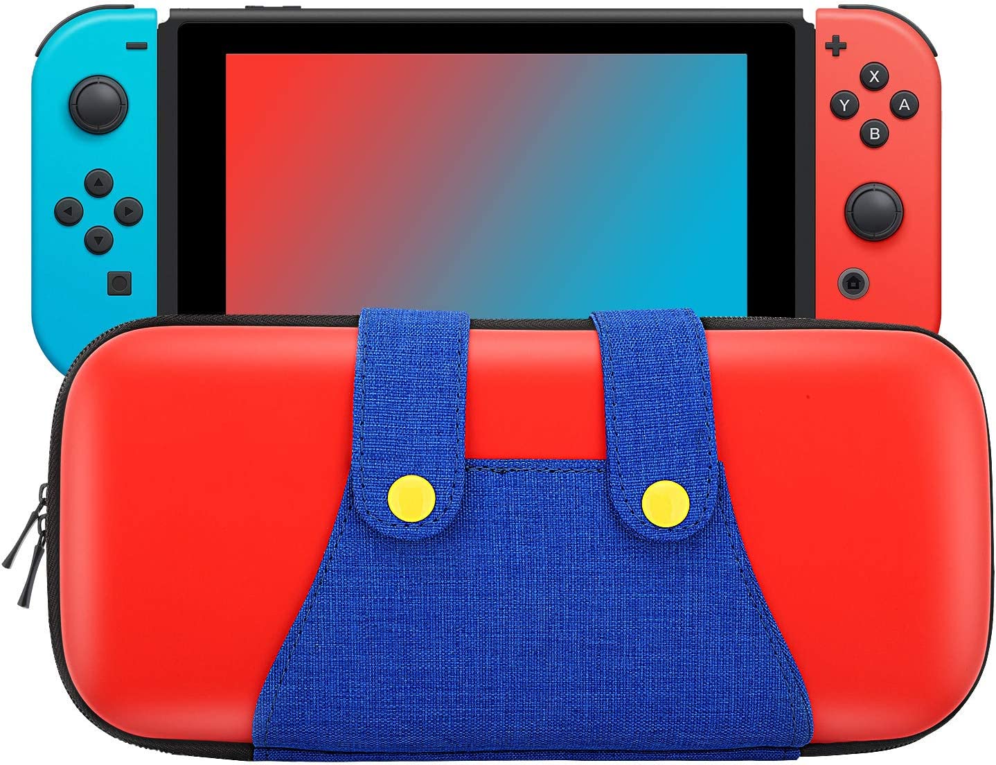プロコン・ケース付き】Nintendo Switch 赤/青 楽天市場】Nintendo