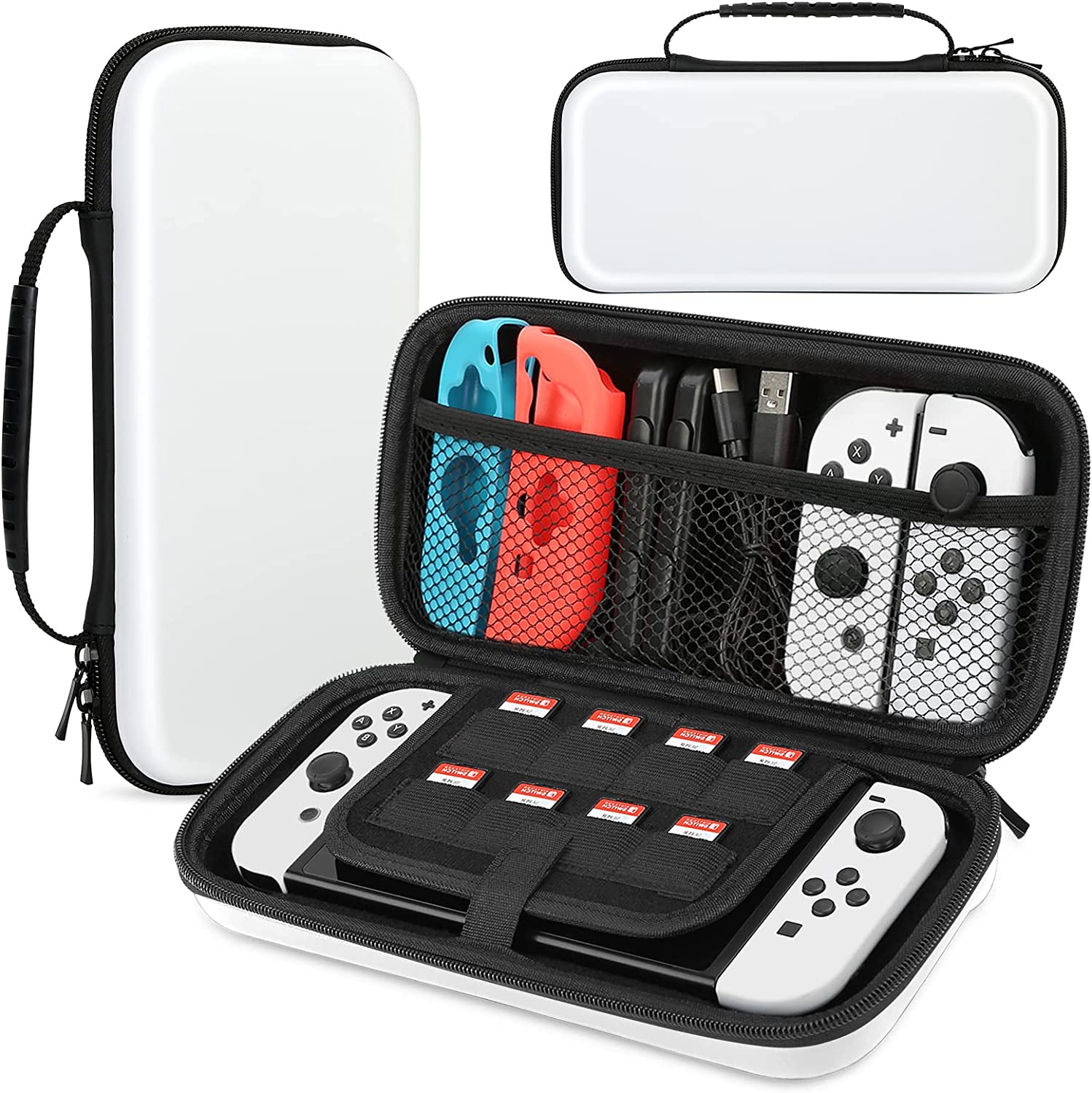 楽天市場】nintendo switch 有機ELモデル対応 nintendo switch対応収納