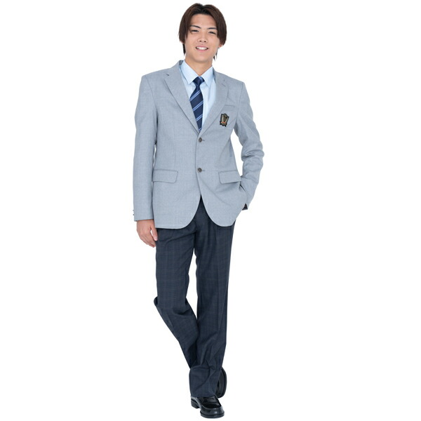 楽天市場】スクールネクタイ 制服ネクタイ ネイビー×サックス レジ