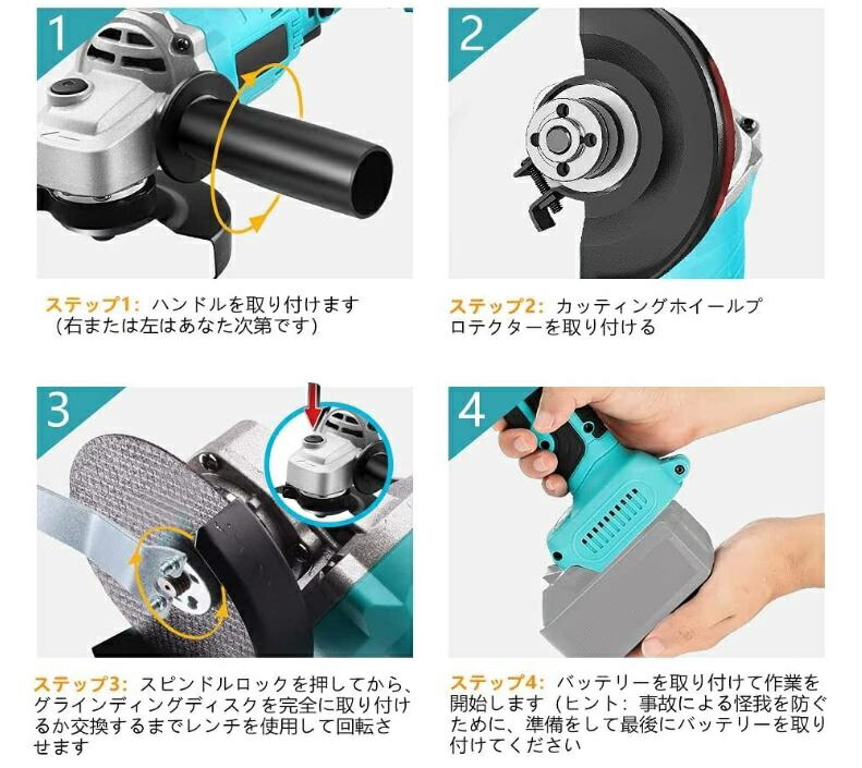 楽天市場】ディスクグラインダー サンダーグラインダー 研磨機 表面