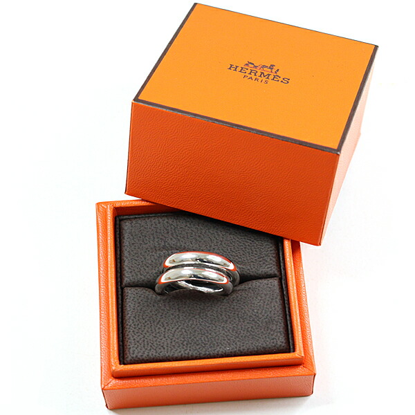 楽天市場】エルメス HERMES ヴェルティージュ リング Vertige ring #52