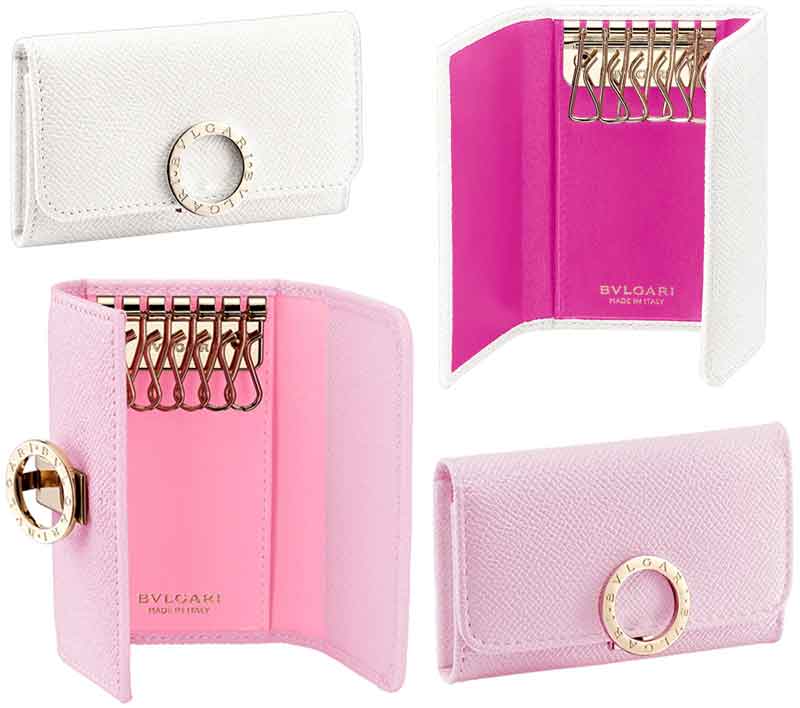 楽天市場】BVLGARI 6連キーケース ブルガリ刻印ロゴクリップ 型押し