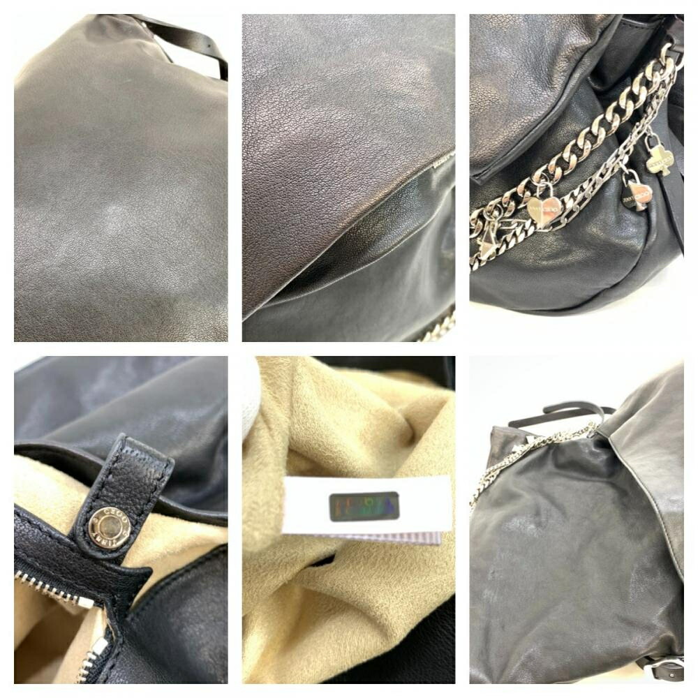 楽天市場】JIMMY CHOO ジミーチュウ レザーチェーンバッグ レディース