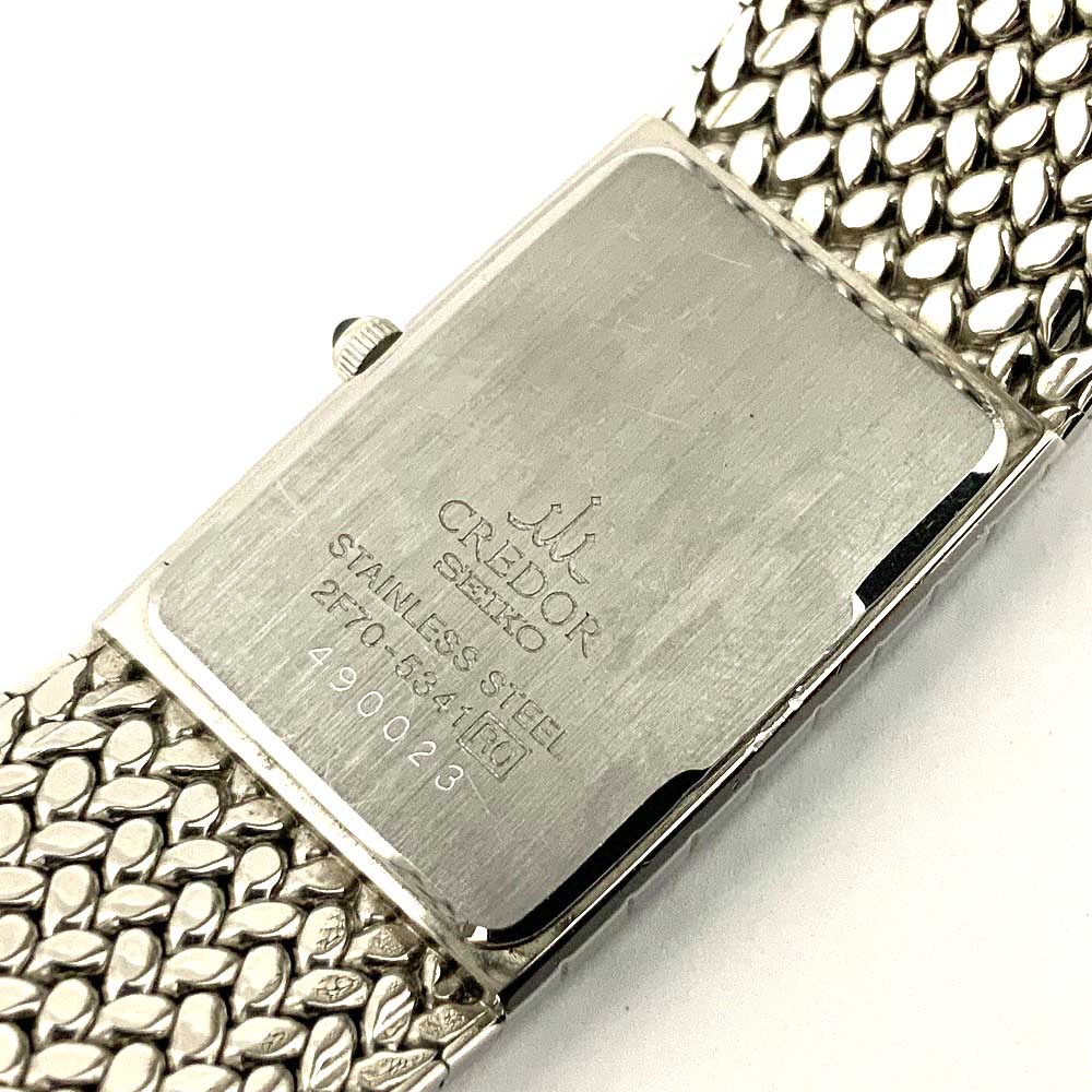 楽天市場】o 【SEIKO】セイコー クレドール 2F70-5341 ステンレス