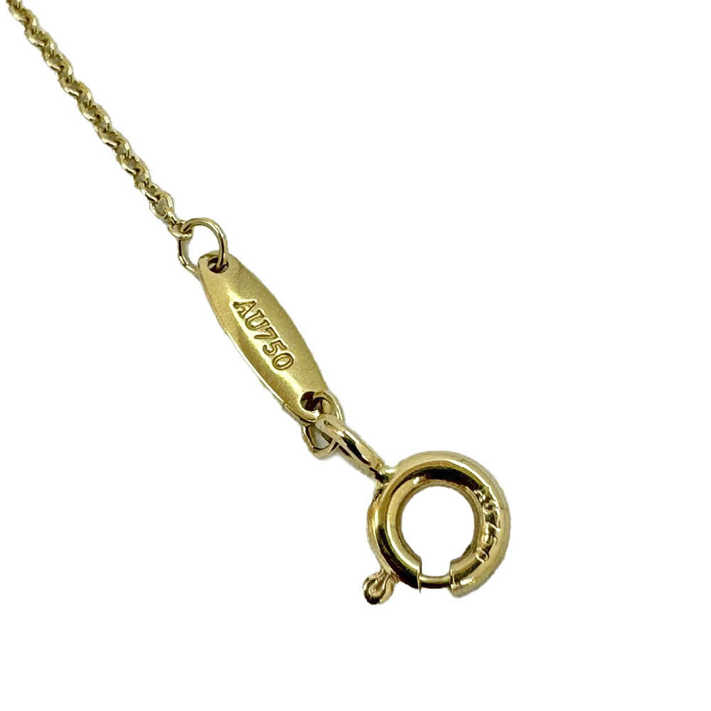 楽天市場】T【TIFFANY.Co】 バイザヤードダイヤネックレス AU750刻印