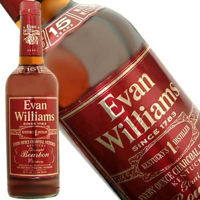 楽天市場】エヴァン・ウイリアムス 15年 750ml 50.5度 バーボン