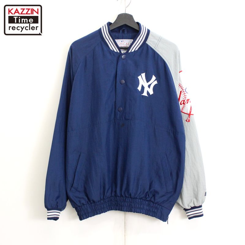 MLB】スターター ヤンキース 90s アノラック ナイロンジャケット 3XL