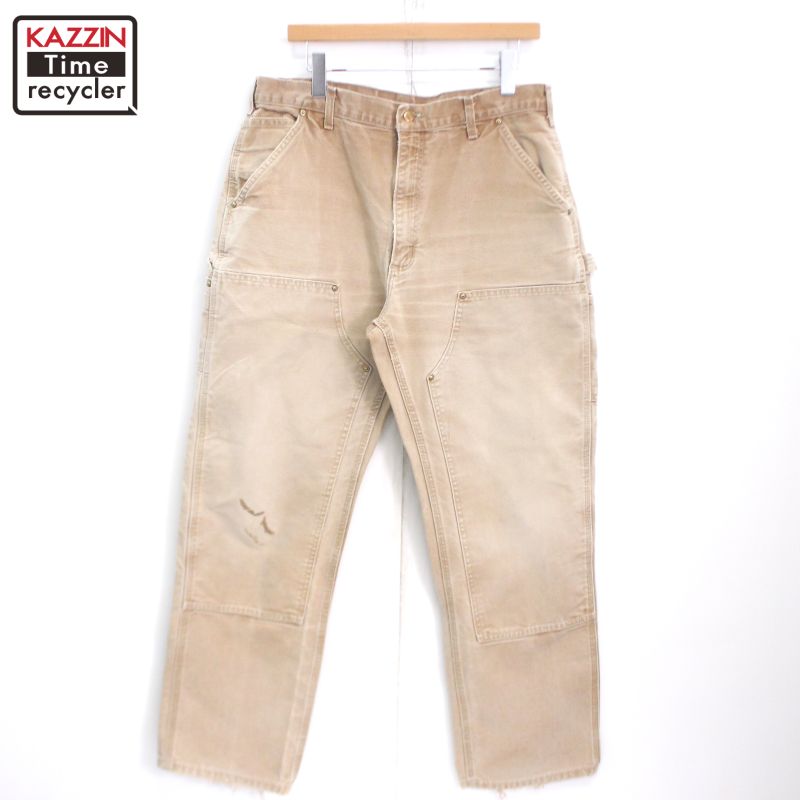 00's Carhartt ダブルニーパンツ ベージュ 32×30 楽天市場】00s