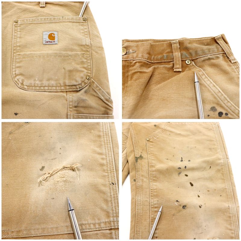 楽天市場】00s USA製 カーハート Carhartt ダブルニー ペンキ ボロ