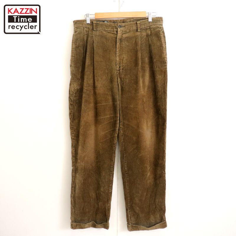 楽天市場】90s ヴィンテージ ギャップ GAP 2タック 太畝 コーデュロイ