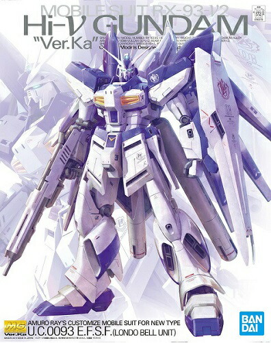 楽天市場】MG 1/100 RX-93-v2 Hi-νガンダム Ver.Ka (ハイニュー