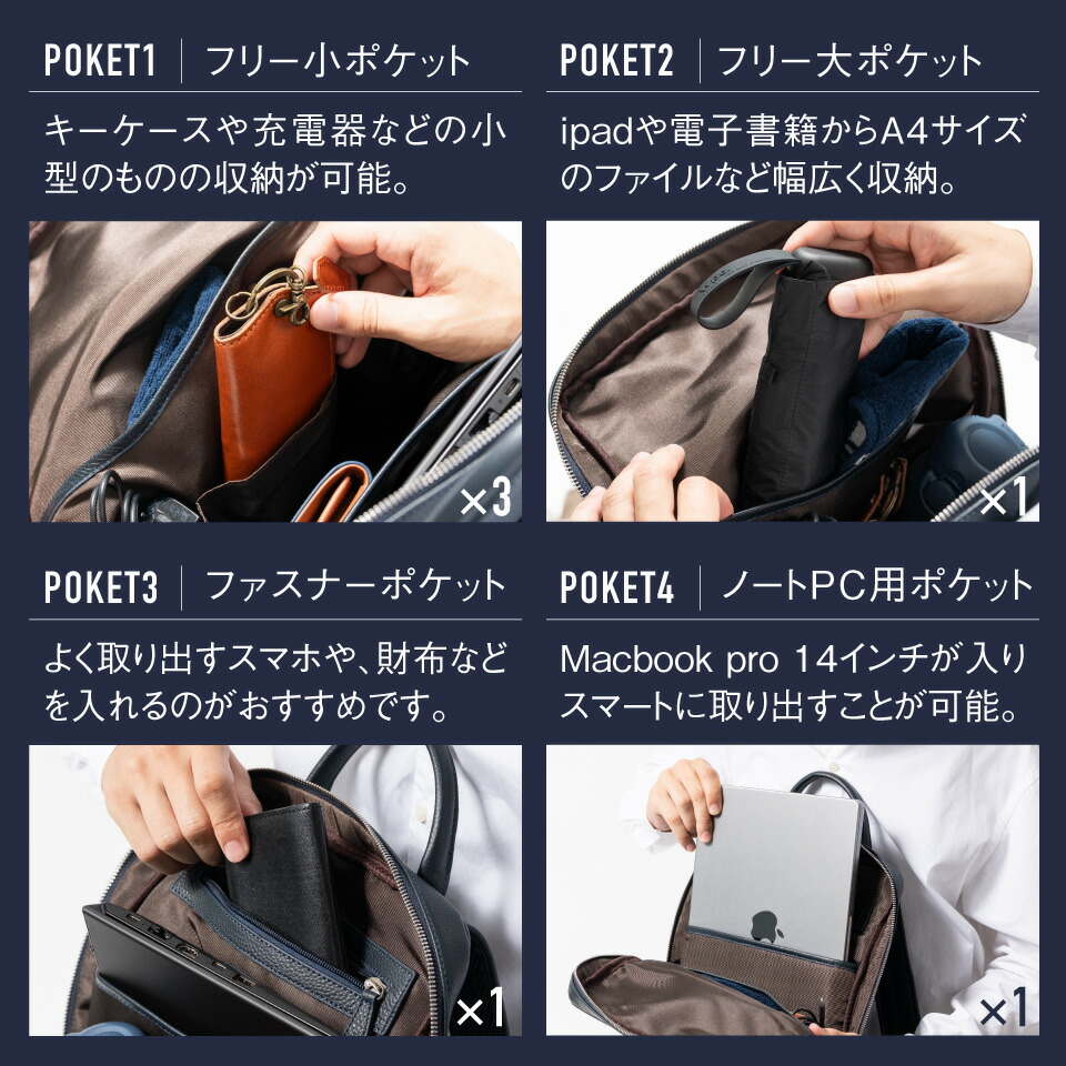楽天市場】本革 薄マチ リュック ミニ MURA リュックサック メンズ