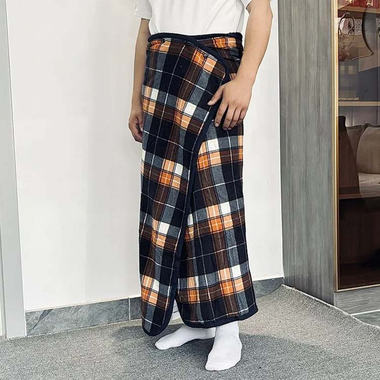 楽天市場】ラップスカート 裏ボア ロング 裏起毛 フリース 防寒 腰巻き