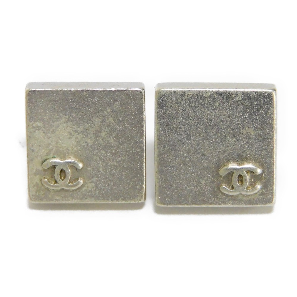 楽天市場】シャネル CHANEL ピアス スクエア エンボス ココマーク ミニ