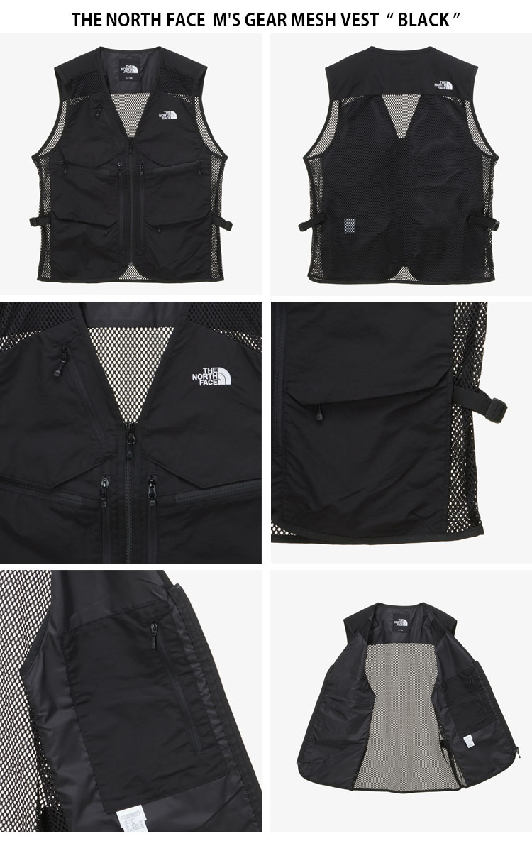 楽天市場】THE NORTH FACE ノースフェイス ベスト M'S GEAR MESH VEST