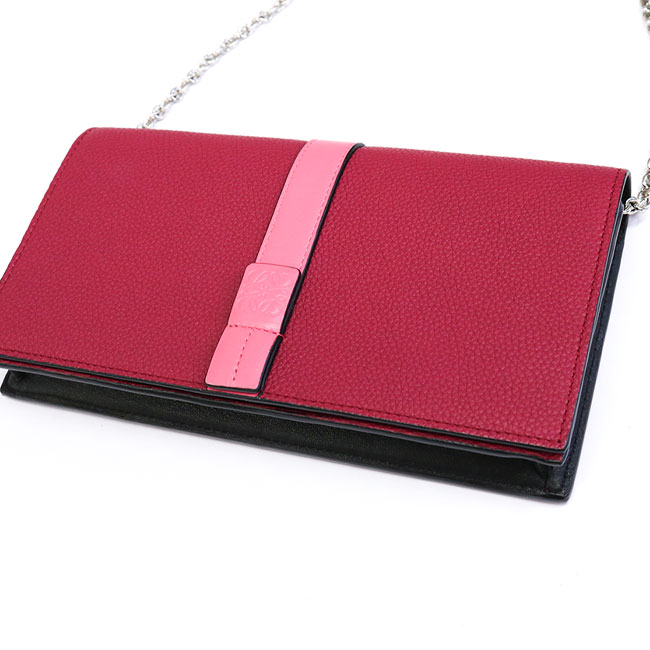 楽天市場】【LOEWE】ロエベ チェーンウォレット 124.12.U51 6963