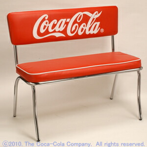 楽天市場】ベンチシート（コカ・コーラ）Coke Bench Seat Coca-Cola