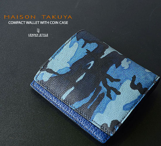 楽天市場】MAISON TAKUYA（メゾンタクヤ）小銭入れ付コンパクト