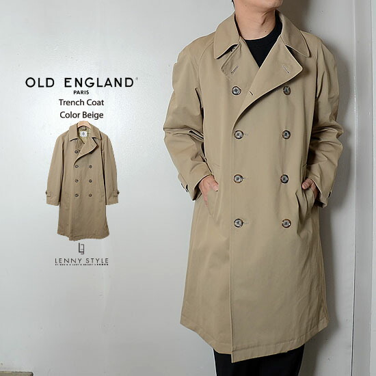 楽天市場】オールドイングランドオム （OLD ENGLAND HOMME）トレンチ