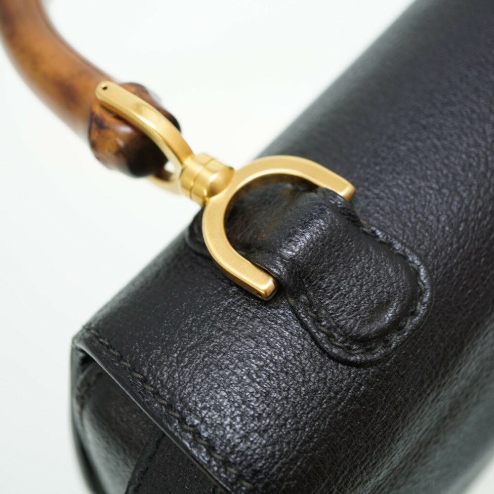 楽天市場】美品 グッチ バンブー ショルダー ハンド バッグ レザー