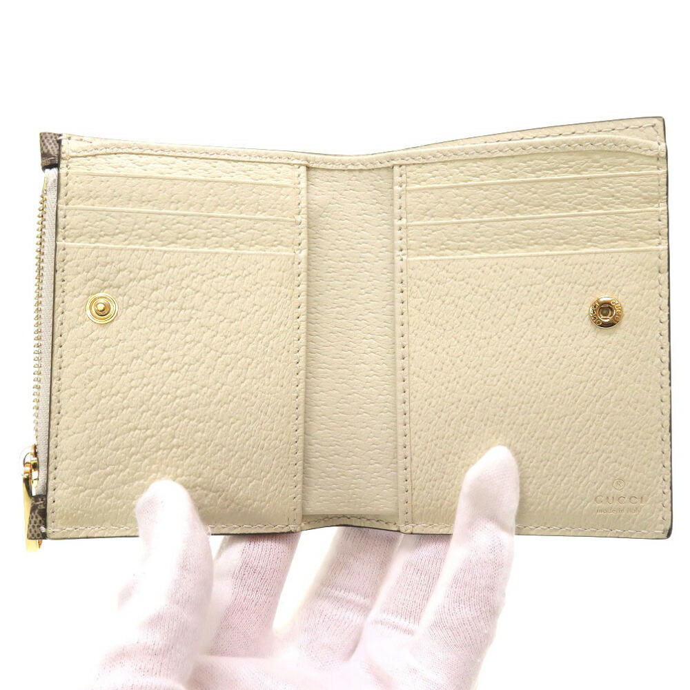 楽天市場】新品同様 グッチ コンパクトウォレット 736758 アニマル