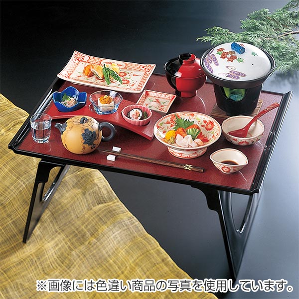 楽天市場】お膳 宗和膳 セット 片面タイプ 足付 朱タタキ 天黒 渕黒