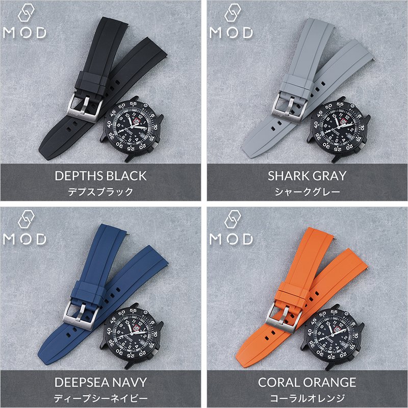 楽天市場】【LUMINOX ルミノックス 対応】MOD FKM RUBBER オフショア