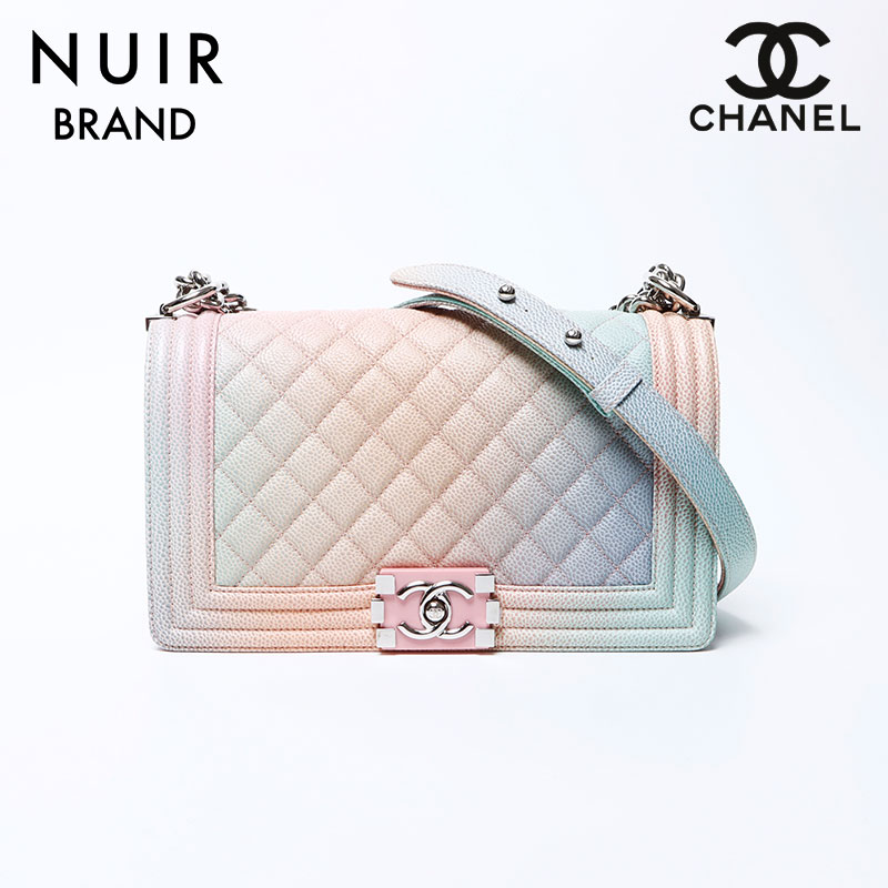 楽天市場】シャネル CHANEL 25番台 キャビア ボーイシャネル