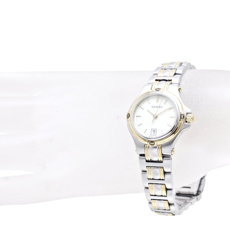 楽天市場】GUCCI グッチ 9045シリーズ 9040L【電池交換済】ステンレス