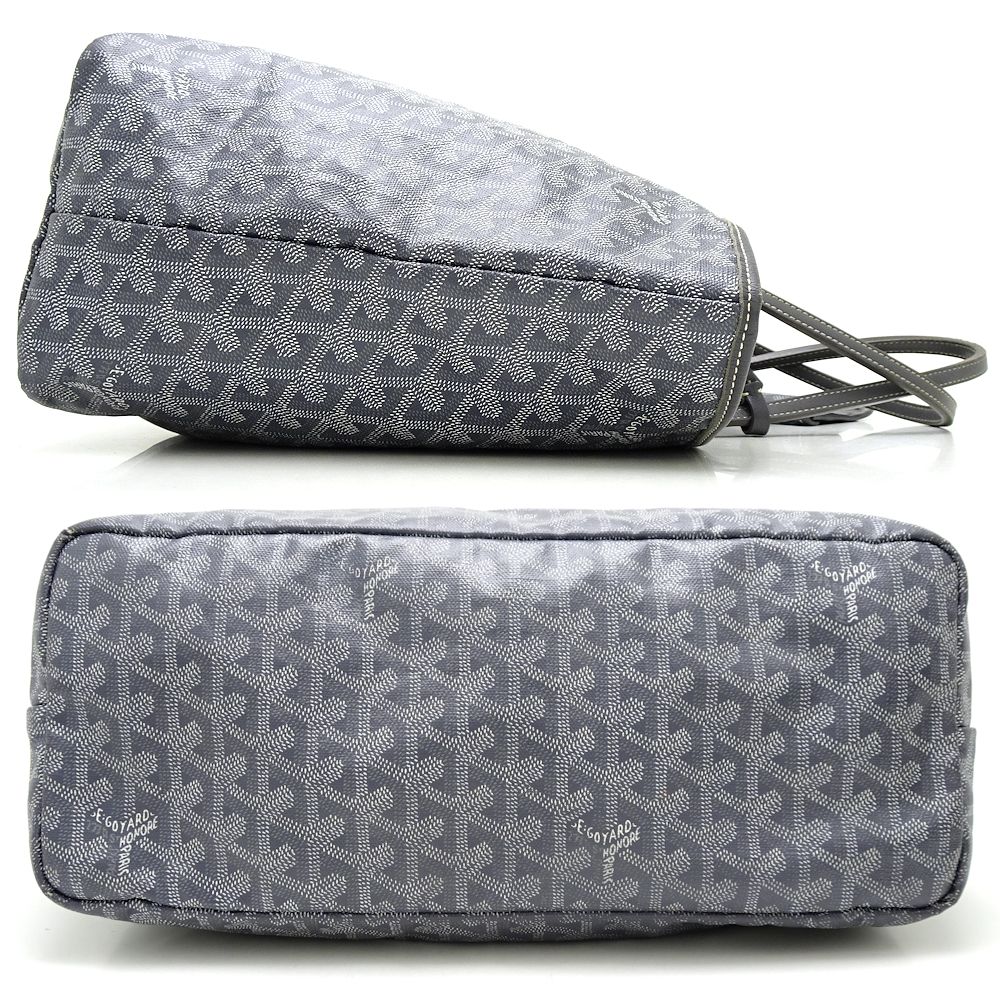 楽天市場】ゴヤール GOYARD サンルイPM トートバッグ PVC × レザー